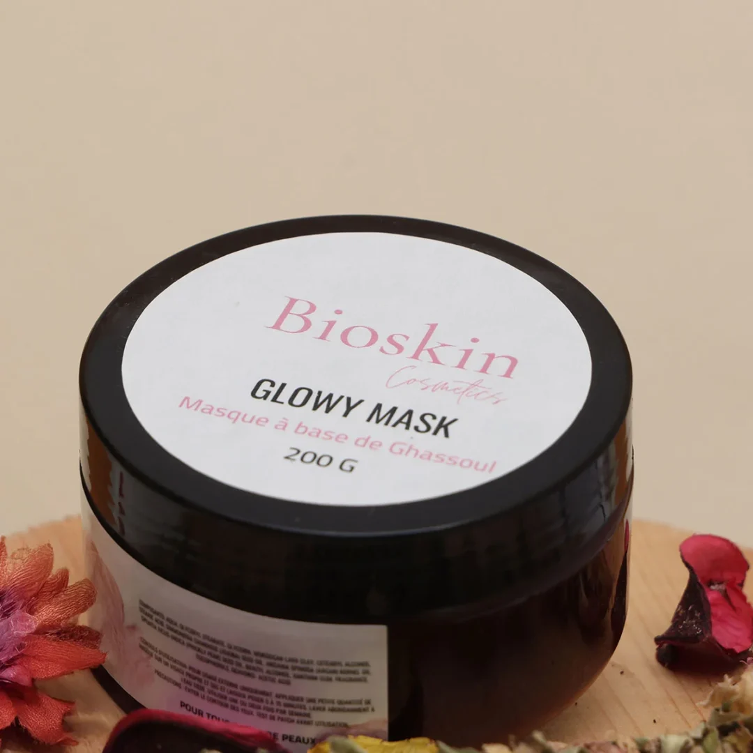 GLOWY MASK – MASQUE AU GHASSOUL DU MAROC ET FLEUR D’ORANGER